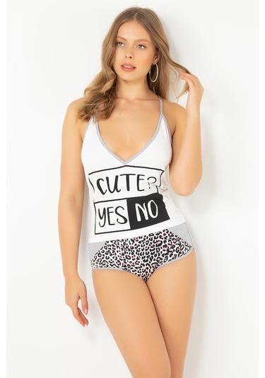 Doremi Pamuklu Şortlu Pijama Takım