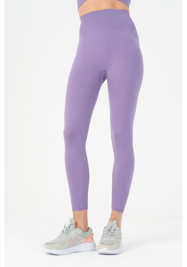 Maraton Active Slimfit Kadın Koşu Lavanta Tayt 812096 Lavanta