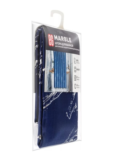 Evrogarant Su İtici Banyo Ve Duş Perdesi 180 X 200 Cm 203238524 Mavi