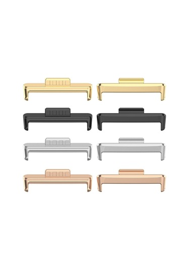 2 Adet Bileklik Kayışı Adaptörü Metal Bileklik Adaptörü Huawei Watch Fit 3 İçin Yeni Kordonlu Saat Konektörü