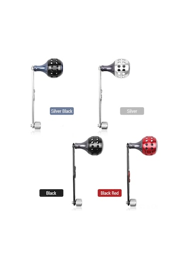 Qingmipy Alüminyum Olta Makinesi Kolu, Ergonomik Tutuş, 8x5mm Montaj Deligi, D/a Marka Luha Modifikasyonu İçin Uygun, Dayanıklı Ve Konforlu Kullanım