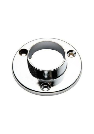 Çankaya Oval Boru Flanşı 4 Adet Gümüş