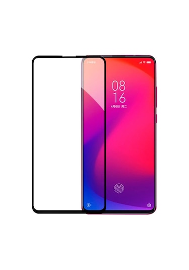 Xiaomi Mi 9T 5D Tam Kaplayan Ekran Koruyucu Kırılmaz Cam
