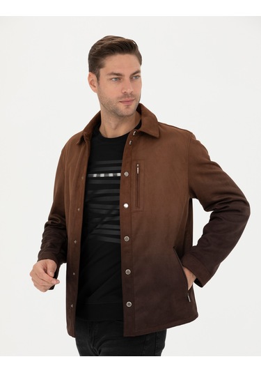 Pierre Cardin Erkek Kahverengi Deri Mont-kaban 50280331-400 Kahverengi