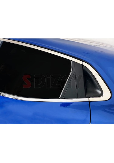 Renault Clio 5 Krom Cam Çerçevesi 12 Parça 2019 2020 2021 2022 2023 2024