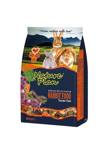 Nature Plan Tavşan  Yemi 800 G