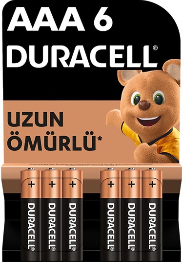 Basic İnce Kalem Pil 6'lı Aaa 5 Adet