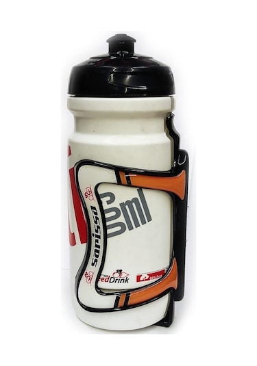 Sarissa Matara Tutucu Plastik Esnek Bisiklet Matara Kafesi Turuncu