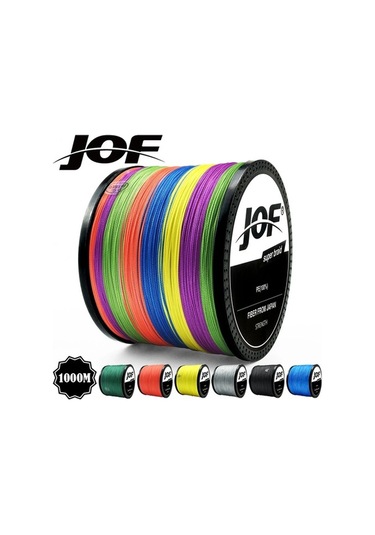 Novahub Jof 300/500/1000m 8 İplikçik 4 İplikçik 18-88lb Pe Örgülü Olta Teli Orange X4-1000m-82lb