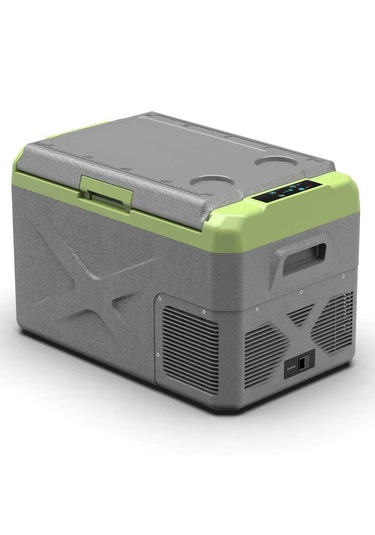 Icepeak Prag Kompresörlü Buzdolabı 30 Litre-gri-yeşil Çok Renkli