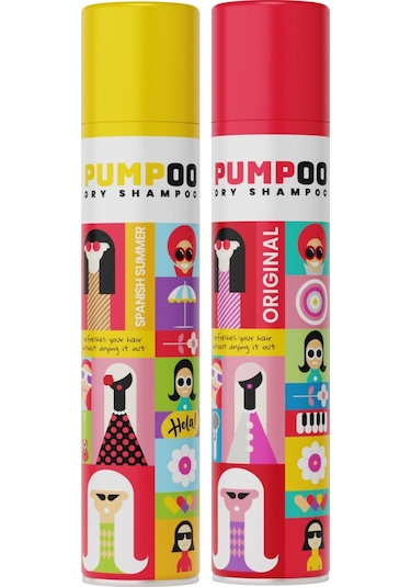 Pumpoo Orijinal + Spanish Summer Kuru Şampuan 200 ML