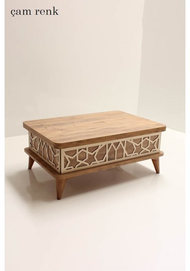 Kolexonline Akıllı Sihirli Sehpa 3 Kademeli Orta Sehpa Yemek Masa