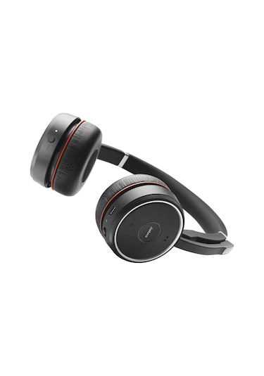 Jabra Evolve 75 MS Duo Bluetooth Kulak Ustu Kulakl k Siyah Fiyatlar ve Ozellikleri