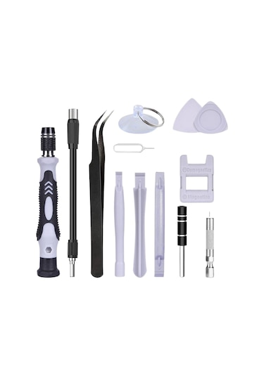 115 Parça Manyetik Tornavida Seti Profesyonel Onarım Kiti, Laptop, Telefon, Saat Tamiri İçin