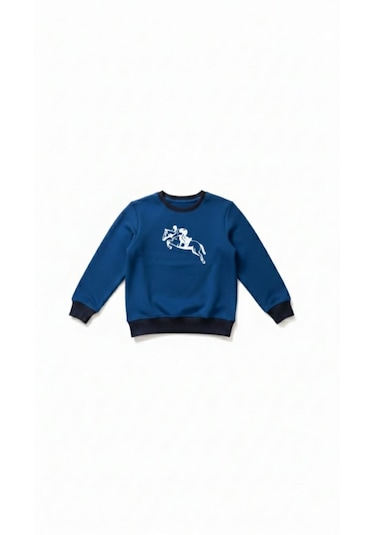 Coupon Çocuk Sweatshirt / Logo Baskılı Parlament