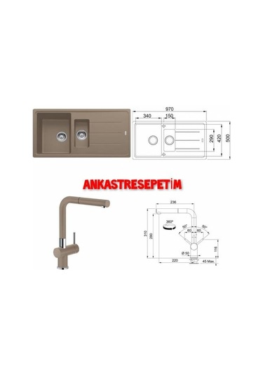 Franke Bfg 651 Oyster Eviye.Active Plus D
