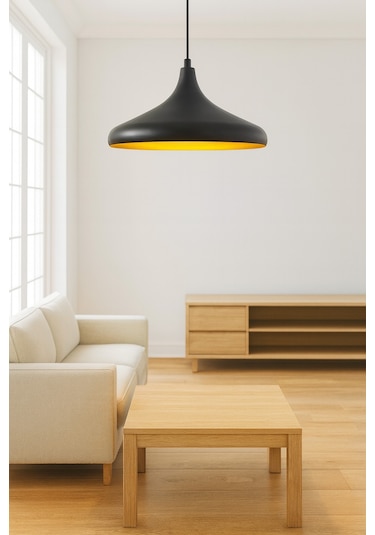 Modern Tasarım Siyah Gold Sarkıt Avize Salon, Mutfak Ve Ofis İçin Dekoratif Butik Lamba Aydınlatma Siyah