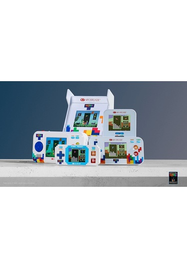 Myarcade Pixel Pocket Tetris Retro Konsol 11 Oyun
