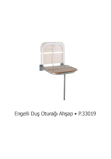 Engelli Serisi Ahşap Duş Oturağı - P.33019