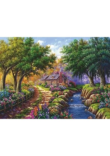 Ravensburger 1500 Cottage By The River