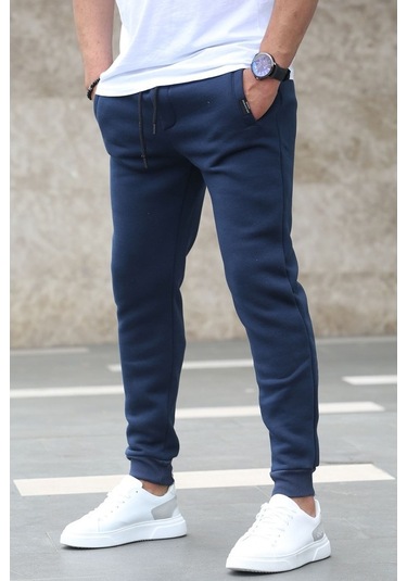 Madmext Basic Lacivert Eşofman 4210 Lacivert