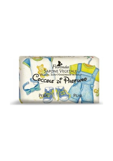 Florinda Baby Coccole di Profumo Pera Vegetal Soap Bar 100 G