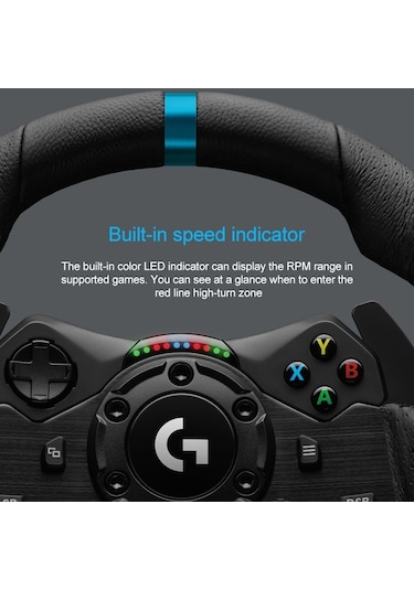 Logitech G923 Oyun Yarışı Direksiyon Pedalı Vites Kolu Ps5 / Ps4 / Pc İçin