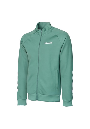 Hummel 921133-6110 Falconzo Zip Erkek Spor Ceket Yeşil