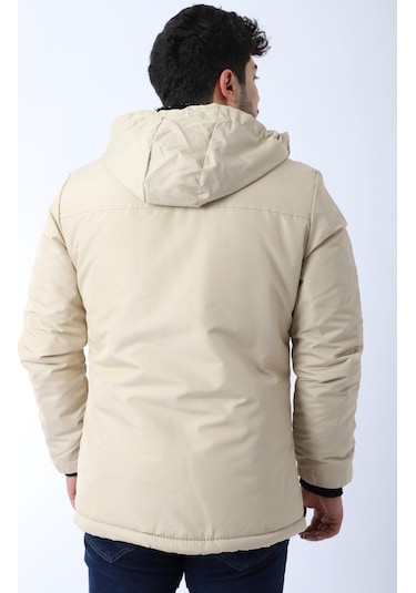 Stil Kombin Çift Göğüs Fermuarlı Su Geçirmez Şişme Mont Pldp 2941 (550815748)