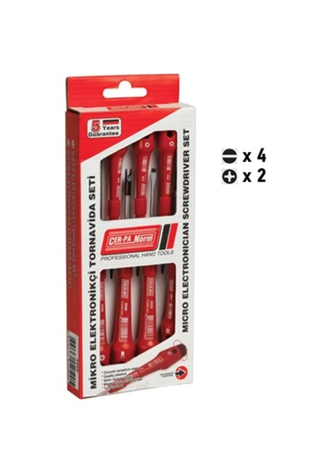 CerPa Elektronikçi Tornavida Takımı Sl+Ph 6 Parça 1005225106