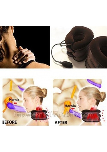 Şişirilebilir Pompalı Ortopedik Boyun ve Seyahat  Yastığı