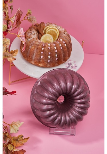 Taç Dilim Döküm Kek Kalıbı Vişne