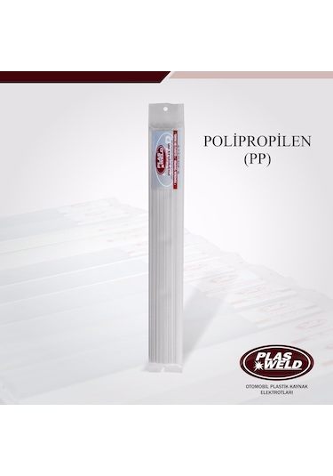 Plas-Weld Pp ( Beyaz ) Geniş Plastik Kaynak Elektrot (361226410)