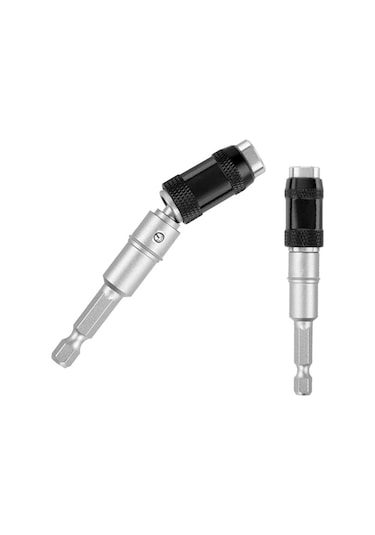 Konesam Stainless Steel 1/4" Hex Shank 87mm Manyetik Somun Bit Tutucu - Elektrik Matkap Vidalama Çevirici Uzatma Kolu