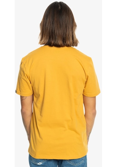 Quiksilver Comp Logo Erkek Tişört Eqyzt07658-69 Sarı