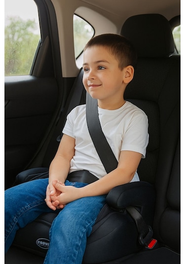 Yükseltici Oto Koltuğu 15-36 Kg Gri