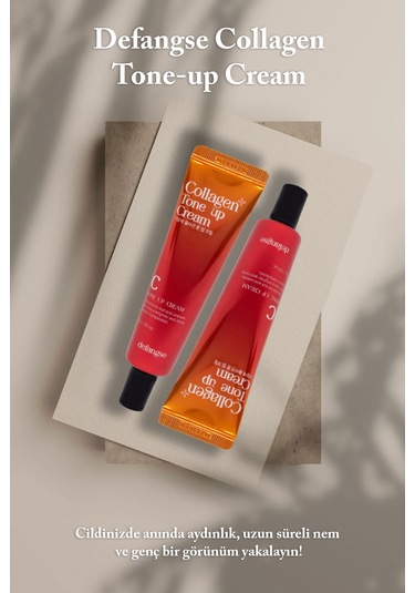 Collagen Tone-up Cream Aydınlık Ve Eşitlenmiş Cilt Kolajen İçerikli Yüz Kremi 30ml