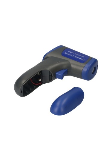 Novahub Yüksek Hassasiyetli Lazer Takometre, Lcd Ekran, Veri Kaydı, Taşınabilir, Koyu Gri Koyu Gri