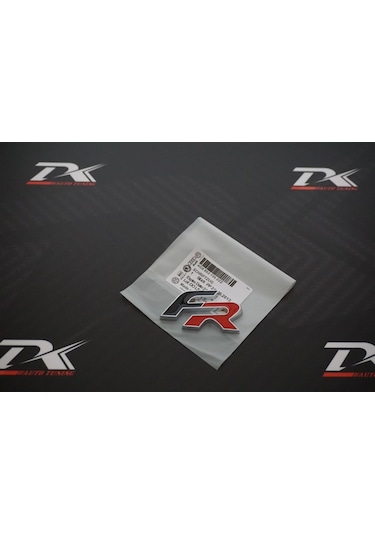 Seat Fr Bagaj Krom Metal 3M 3D Yazı Logo