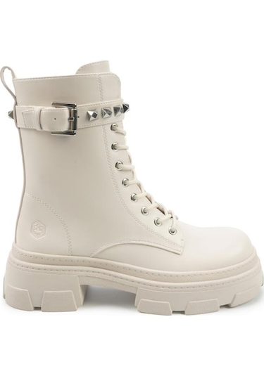 Lumberjack Manoın 5pr 102030965 Kadın Bot Kırıkbeyaz 36-40 Beyaz