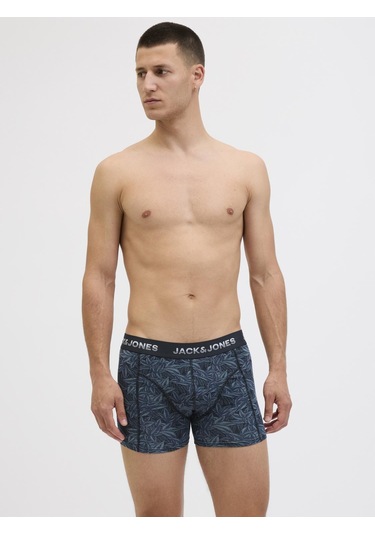 Erkek 3'lü Boxer Paketi - Maxwell - 12283353 Dark Navy