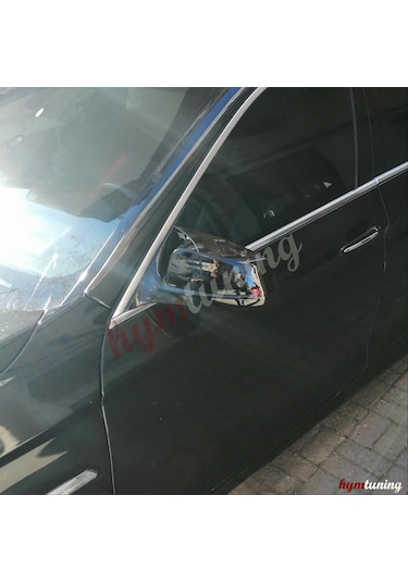 Bmw F10 Yarasa Ayna Kapağı - Parlak Siyah - Sinyalsiz Aynalar için