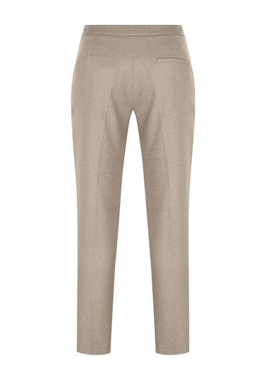 Kadın Dar Paça Kumaş Pantolon Frn61070 Bej