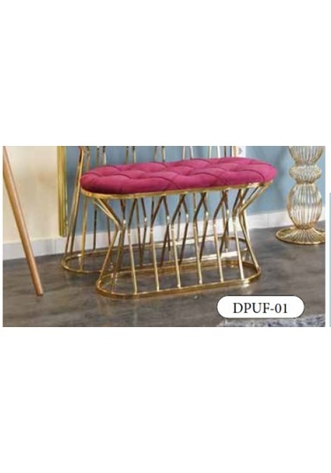 Mim Gold - Pembe Kumsaati Uzun Puf Pembe