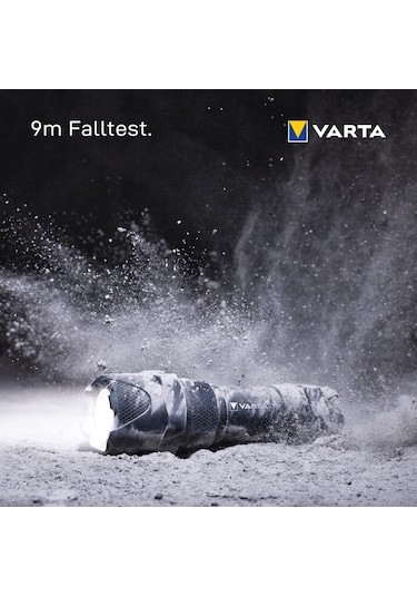 Varta Indestructıble F10 Pro El Feneri 6W Led Fener 3Aaa Siyah