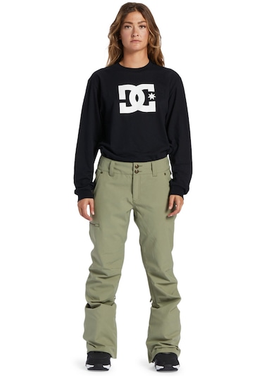 Dc Dc Viva Pant Kadın Yeşil Snowboard Pantolonu Ogn Haki