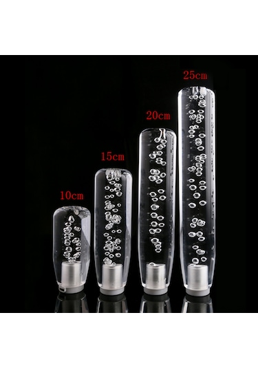 Youmex Araba Modifikasyonu Led Kristal Tipi Vites Kovluğu 15cm Mavi - Kolay Kurulumlu, İç Dekorunu Zenginleştirir Mavi