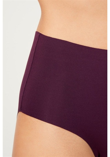 Yüksek Bel Basic Lazer Kesim Bikini Külot 5'li Paket - 2 Asorti