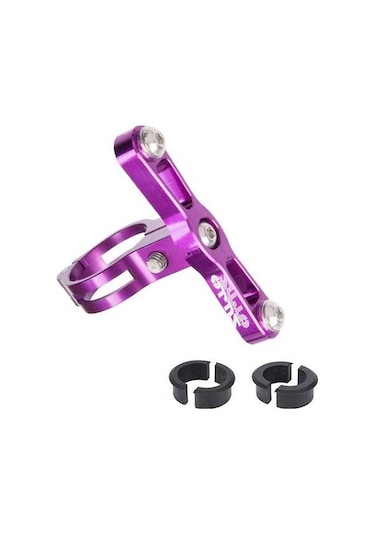 Dancemonkey Ztto Shzhz Alüminyum Su Şişesi Kafesi Montaj Adaptörü - Mor Acid Yeşili