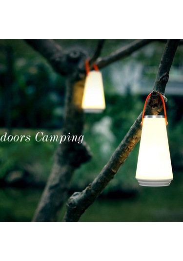 Wezone Usb Şarjlı Taşınabilir Led Lambası, Dokunmatik Kontrol, Parlaklık Ayarlı, Ev Dekorasyonu Ve Gece Işığı Td129 Diğer